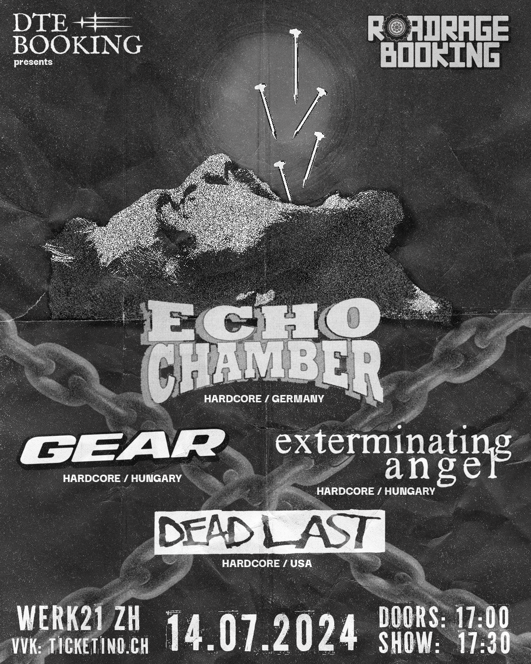 Echo Chamber (GER), Dead Last (USA), Gear (HU), Exterminating Angel (HU) 