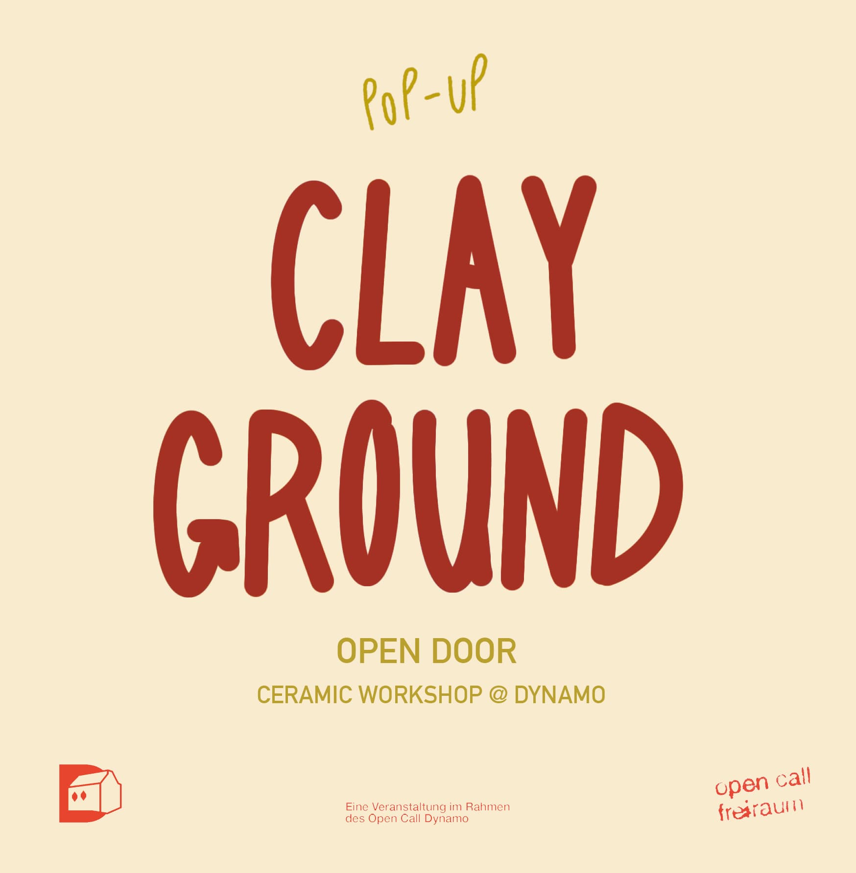 Clay-Ground: Open Door - Keramik-Werkstatt 